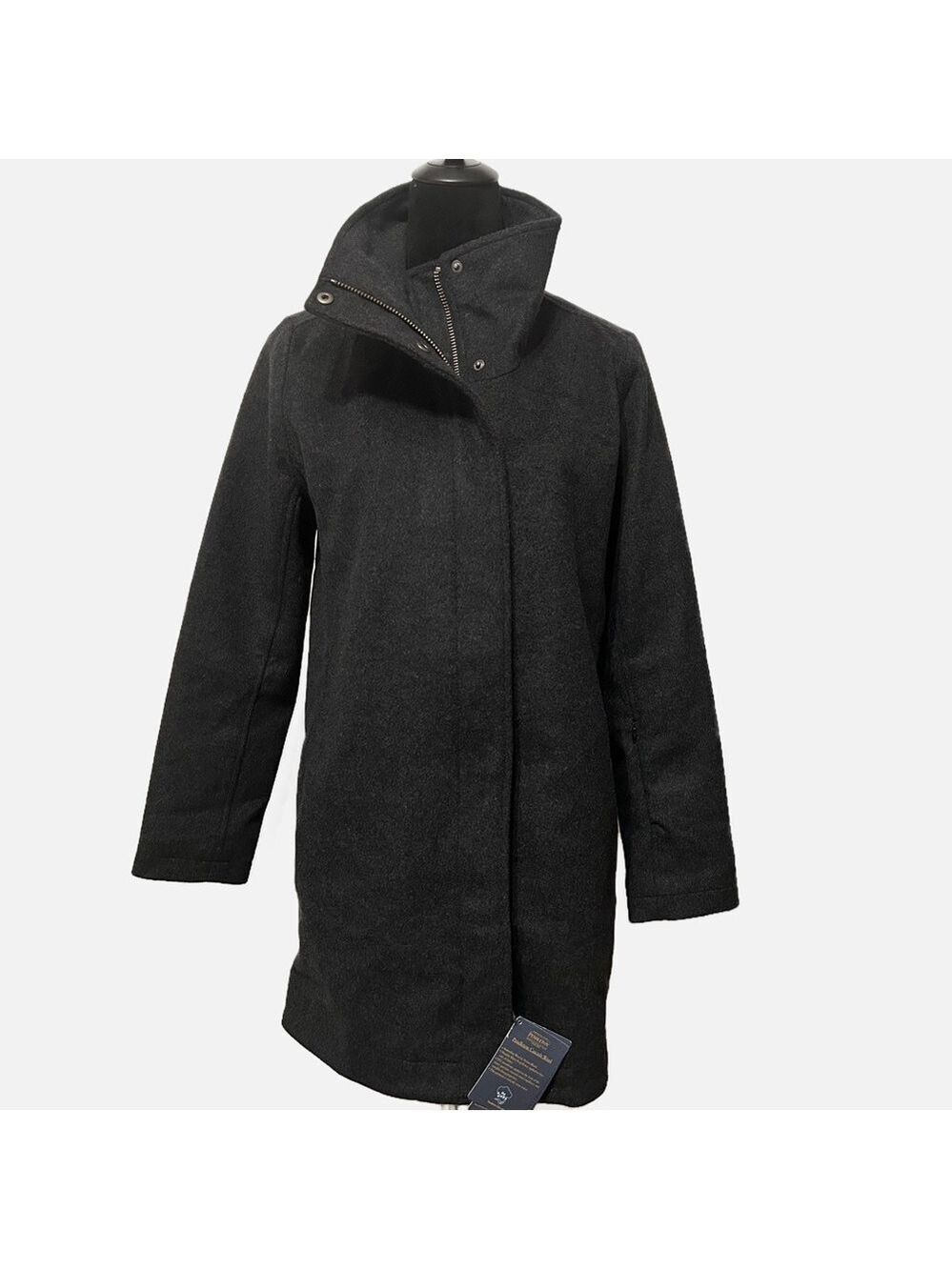 Pendleton Men’s Cascade Wool Trench Coat SML Hudson Bay High Collar Full Zip NEW